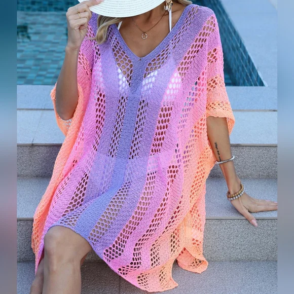 Radiant Glow Contrast Cover-Up - Pink/Purple - Picture 4 of 8